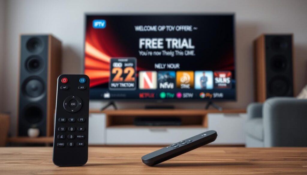 are there any iptv providers that offer a free trial