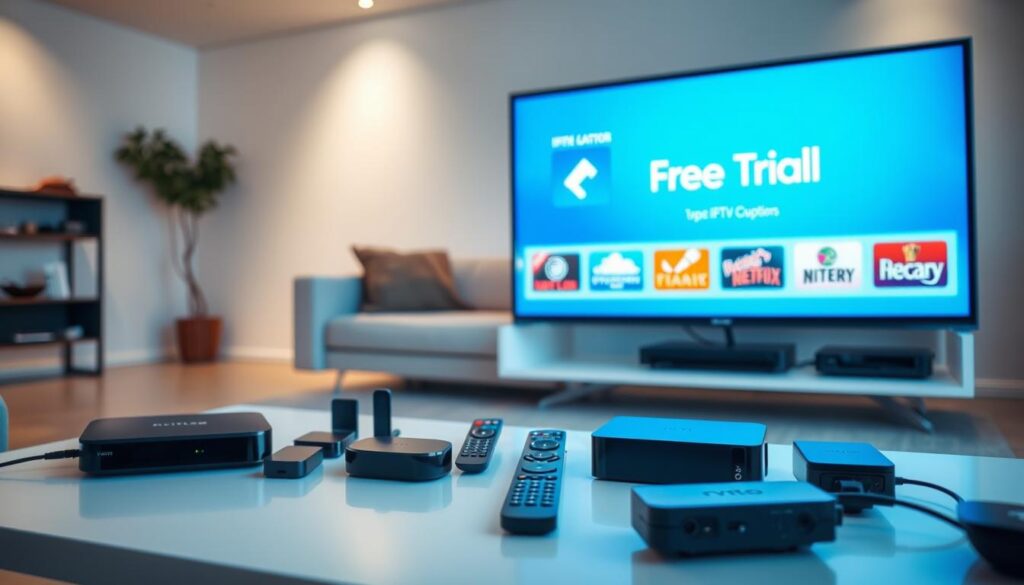 are there any iptv services that offer a free trial