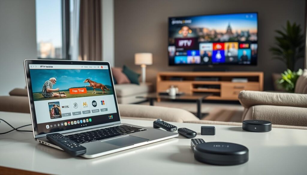 are there any iptv services that offer free trials