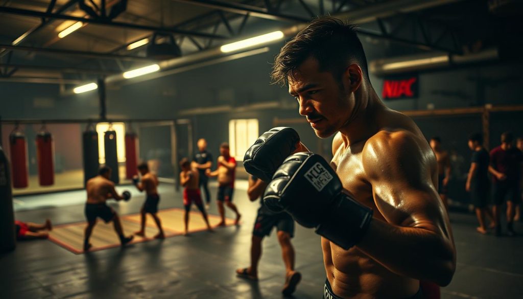 BRAVE CF title bout preparation