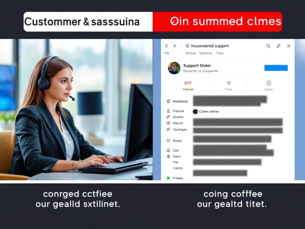 Customer support comparison between good and bad IPTV services