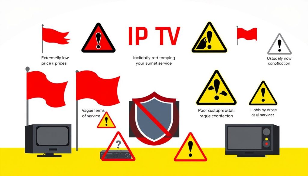 Warning signs and red flags to avoid when choosing a reliable IPTV service in United States Warning signs and red flags to avoid when choosing a reliable IPTV service in United States