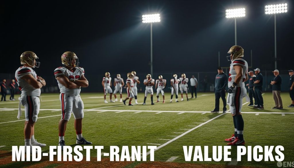 mid first round draft value picks